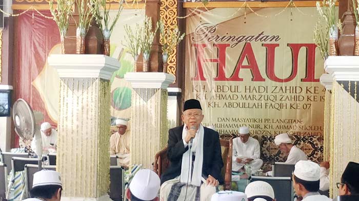 Hadiri Haul Masyayikh Langitan, Cawapres Ma