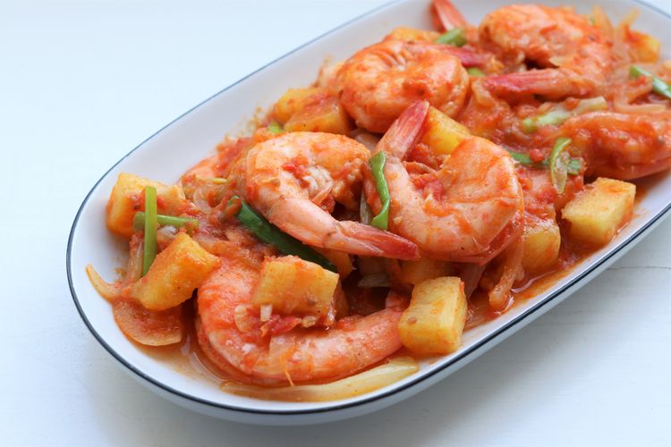 Resep Udang Manis Asam Pedas, Ide Hidangan Buka Puasa Lezat dan Gurih