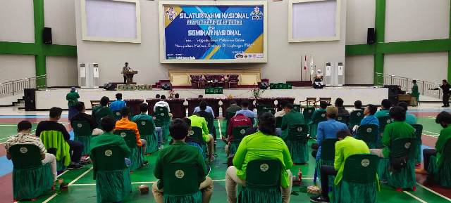 Suasana acara Silaturrahmi Nasional (SILATNAS) Senat Mahasiswa PTKIN se-Indonesia di IAIN Samarinda , (17-20/12/2020). foto: ist.