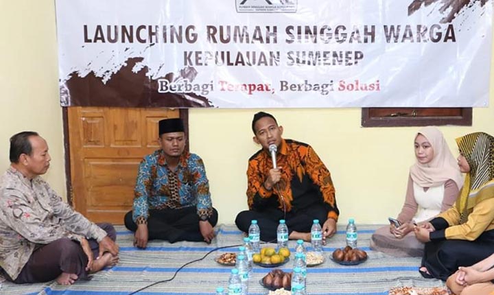 Wakil Bupati Sumenep Achmad Fauzi saat menghadiri Halaqah Kebangsaan di Pendopo Agung, Keraton Sumenep.